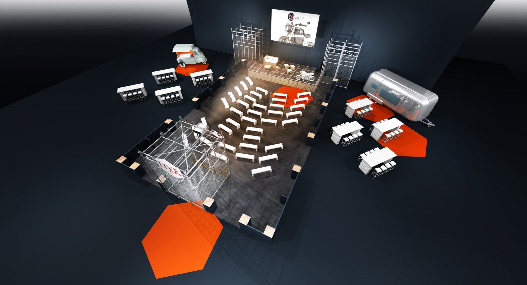 Salon de moto de Paris Porte de Versailles